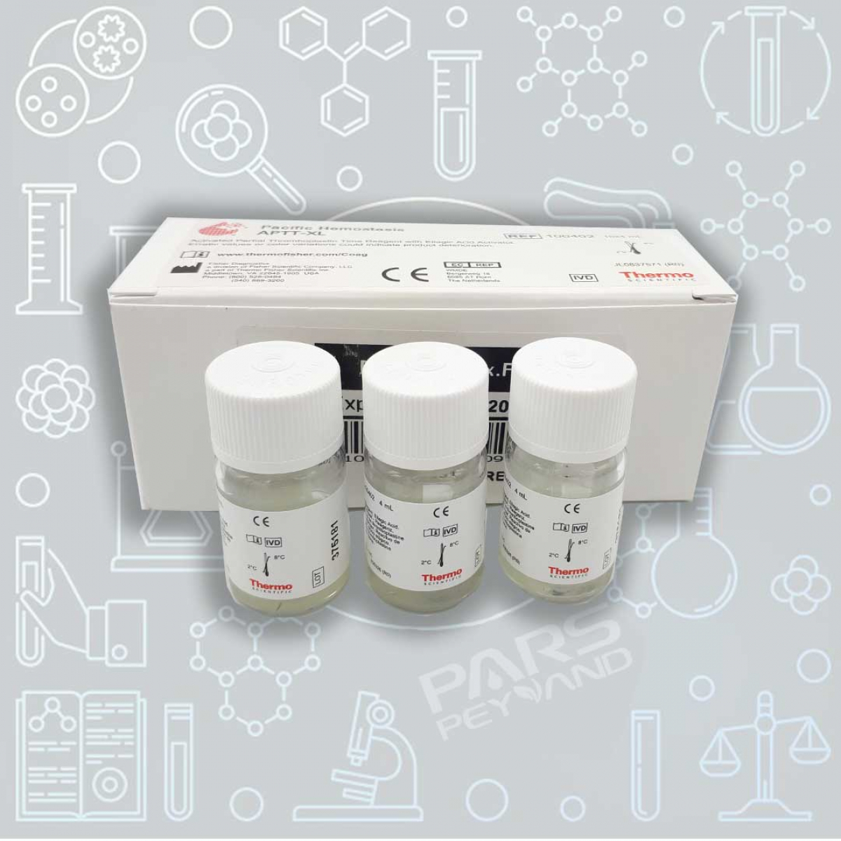 کیت PTT 10ml فیشر