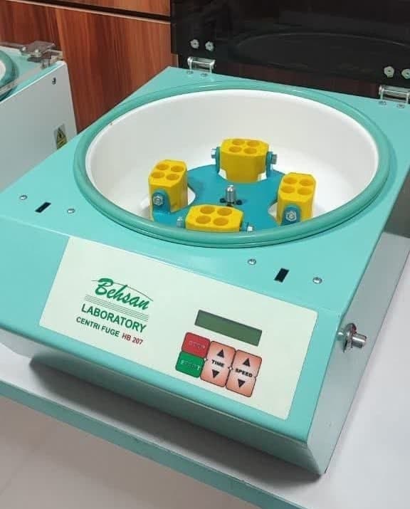 سانتریفیوژ 8 شاخه فول دیجیتال 15 سی سی 4000 دور با هد متحرک مخصوص PRP بهسان